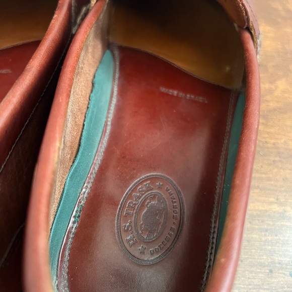 H.S. Trask H3151 Bozeman, Montana Pebbled Leather Kiltie Tassel Loafer 9M - Picture 8 of 8